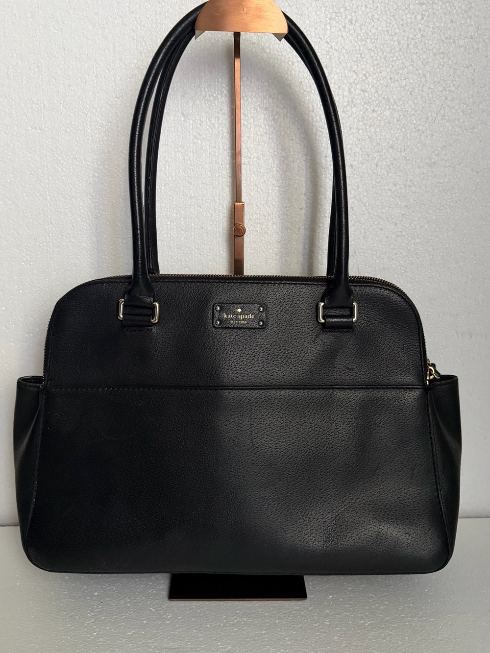 Kate Spade Terrie Grove Street Leather Carryall / Satchel
